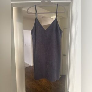 Aritzia Charcoal Mini Dress